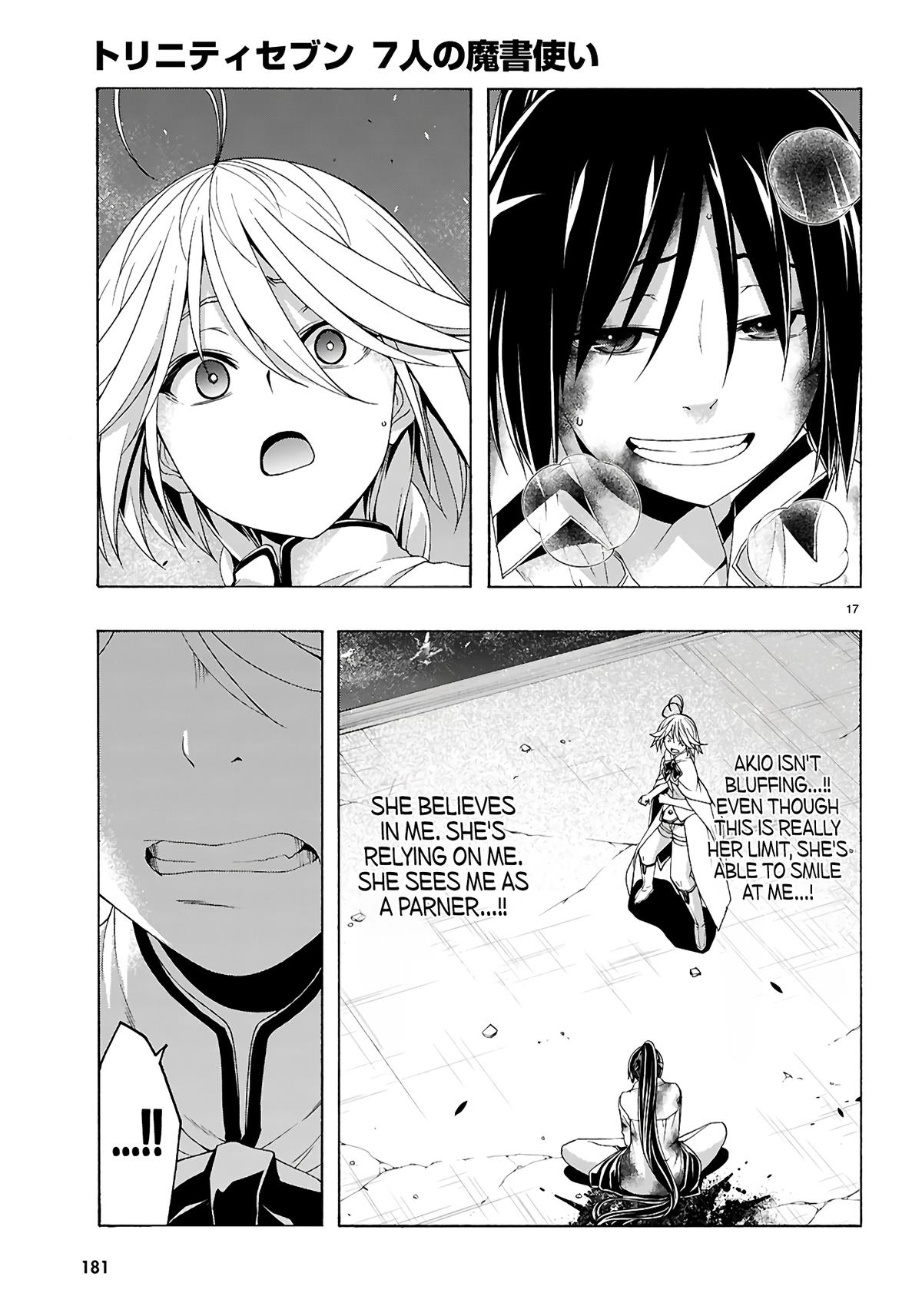 Trinity Seven: 7-Nin no Mahoutsukai Chap 157 - Next Chap 158