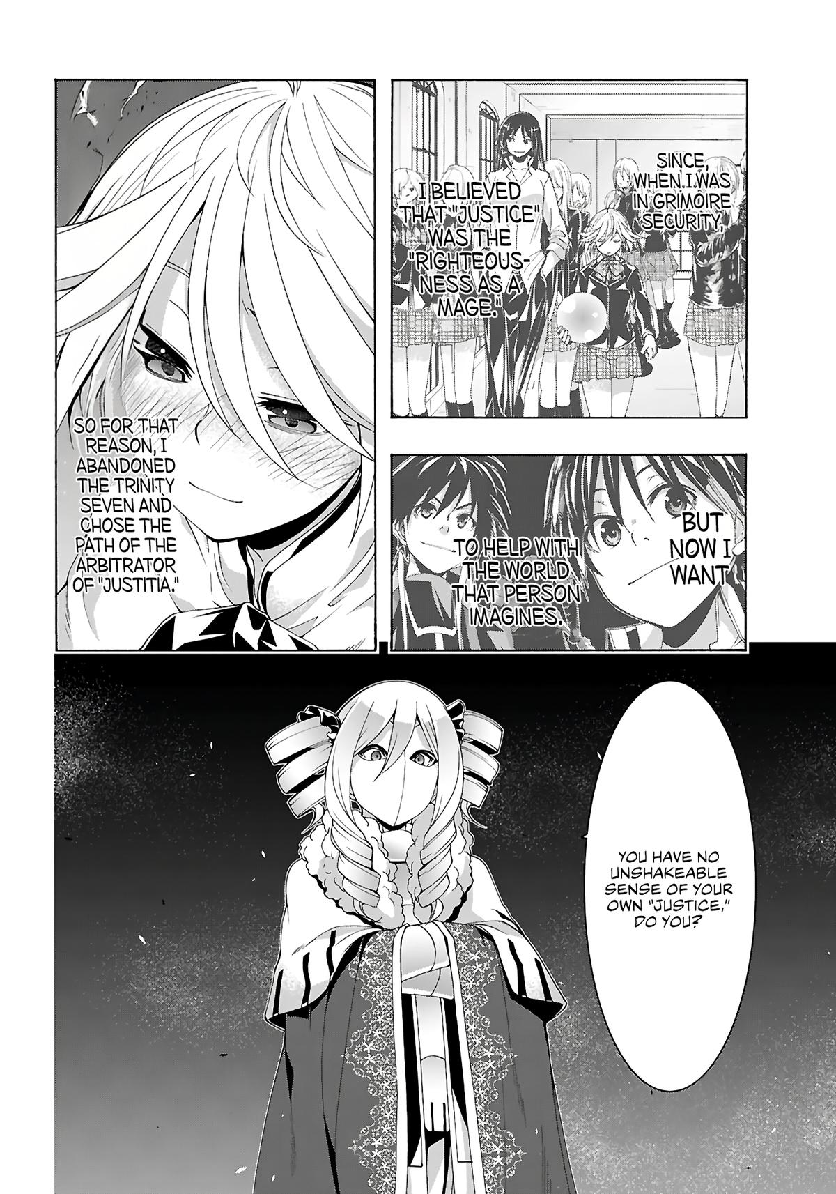Trinity Seven: 7-Nin no Mahoutsukai Chap 157 - Next Chap 158