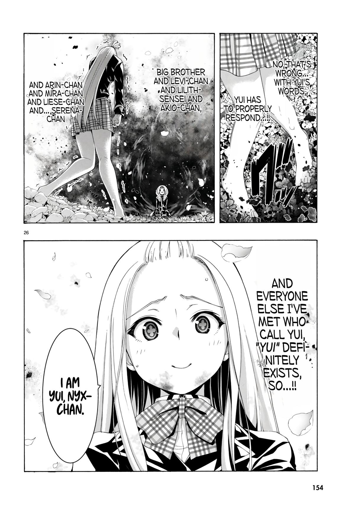 Trinity Seven: 7-Nin no Mahoutsukai Chap 154 - Next Chap 155