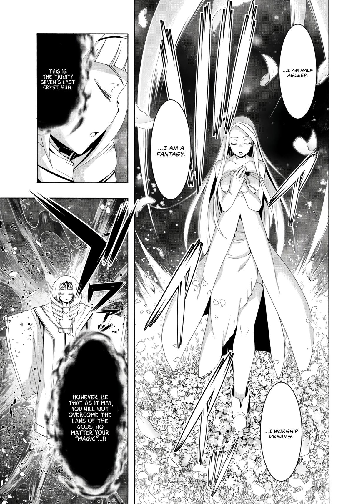 Trinity Seven: 7-Nin no Mahoutsukai Chap 154 - Next Chap 155