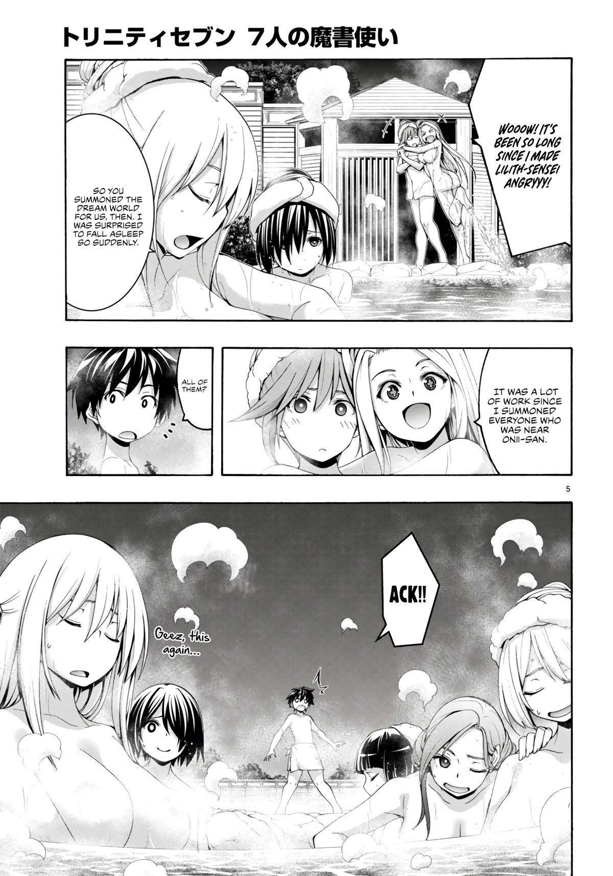Trinity Seven: 7-Nin no Mahoutsukai Chap 155 - Next Chap 156