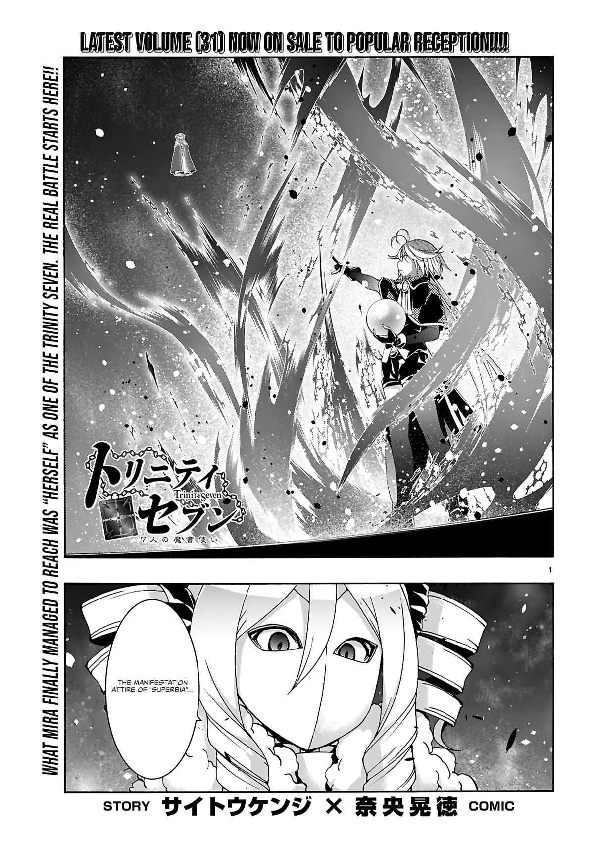 Trinity Seven: 7-Nin no Mahoutsukai Chap 158 - Next Chap 159