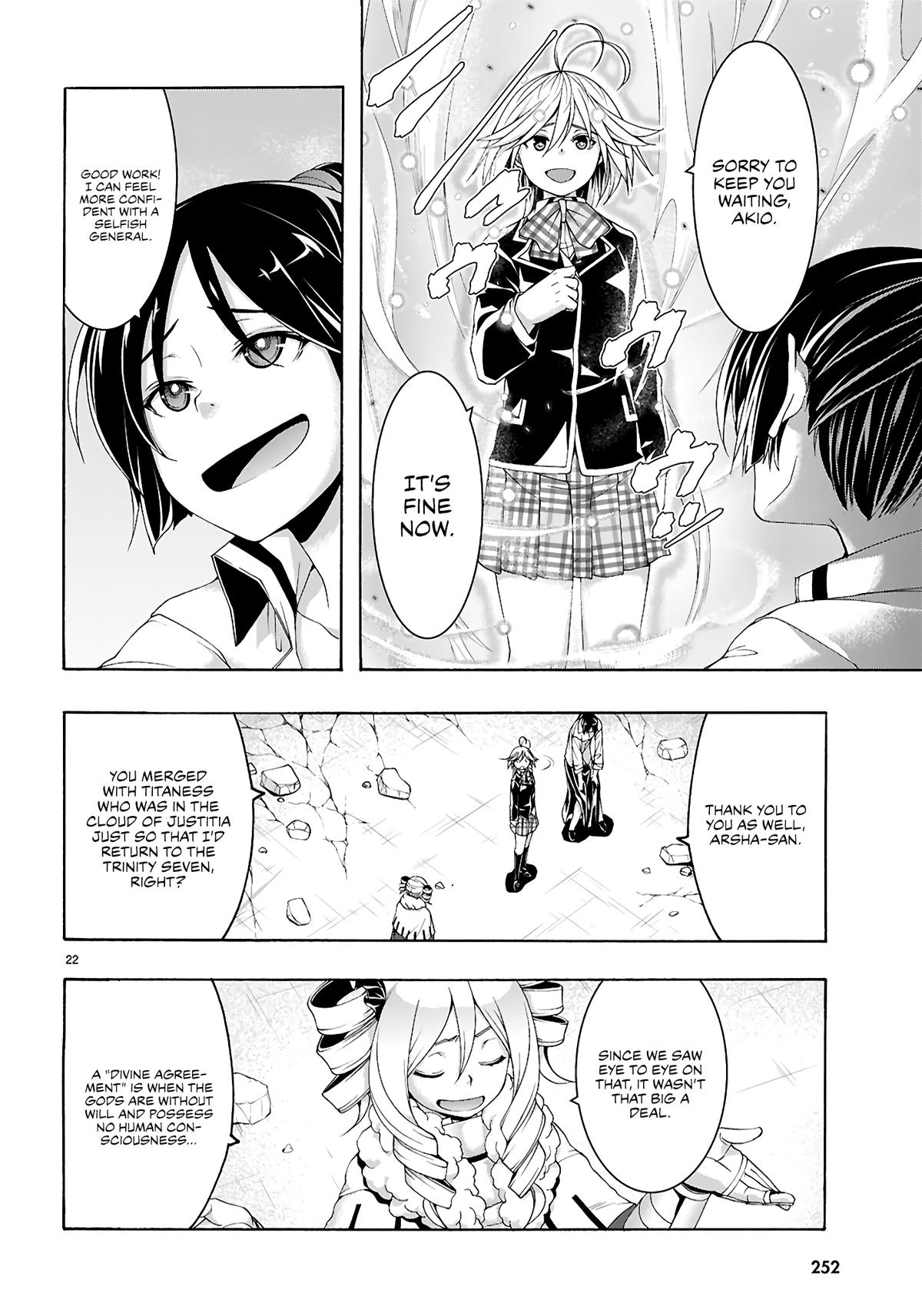 Trinity Seven: 7-Nin no Mahoutsukai Chap 158 - Next Chap 159