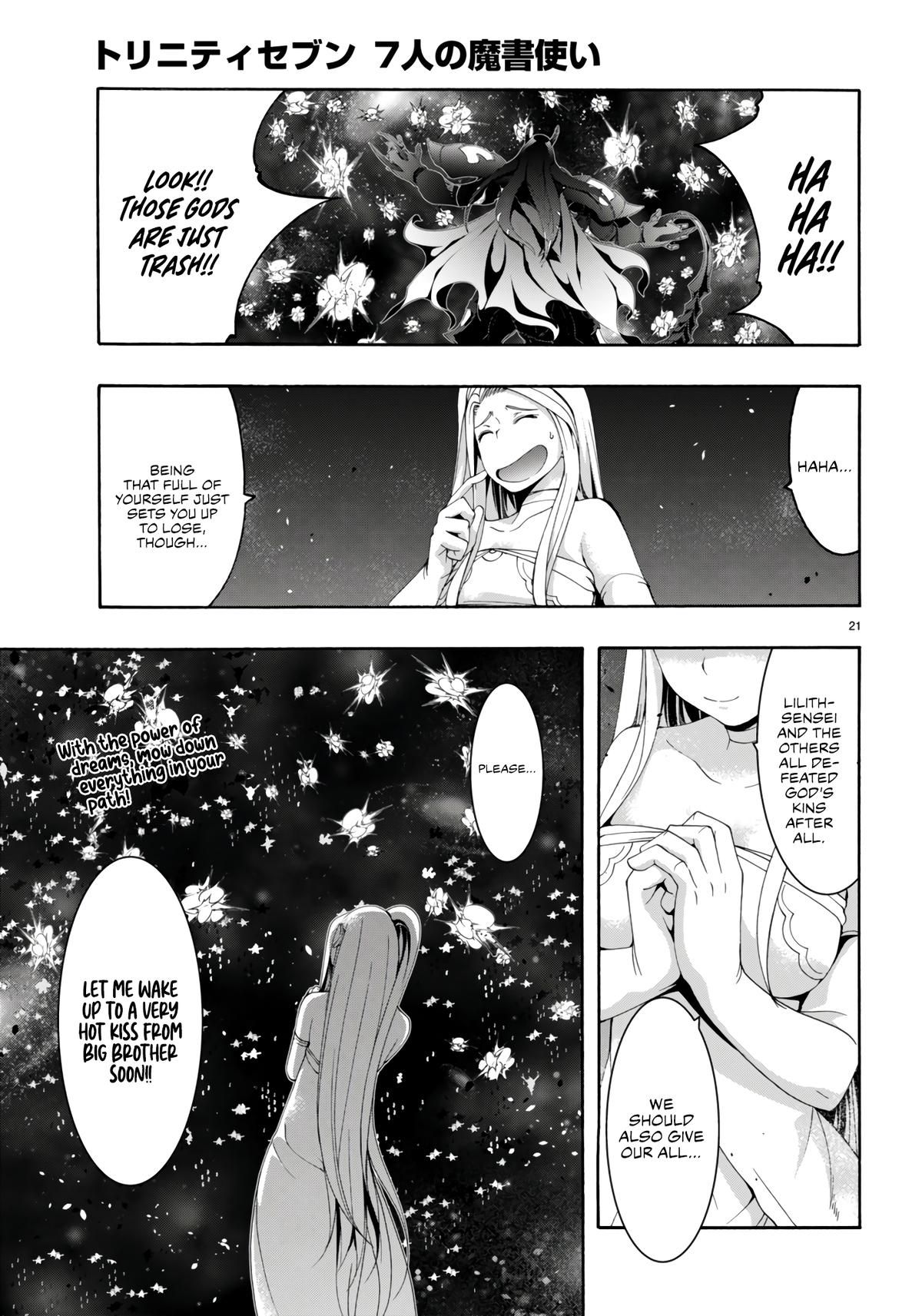 Trinity Seven: 7-Nin no Mahoutsukai Chap 152 - Next Chap 153