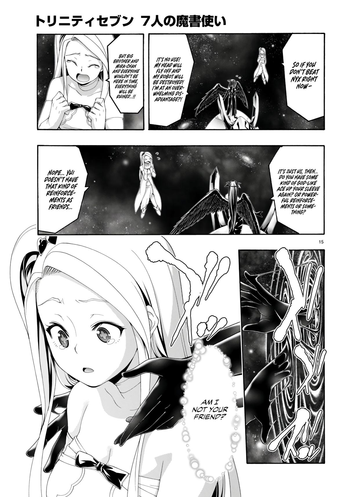 Trinity Seven: 7-Nin no Mahoutsukai Chap 153 - Next Chap 154