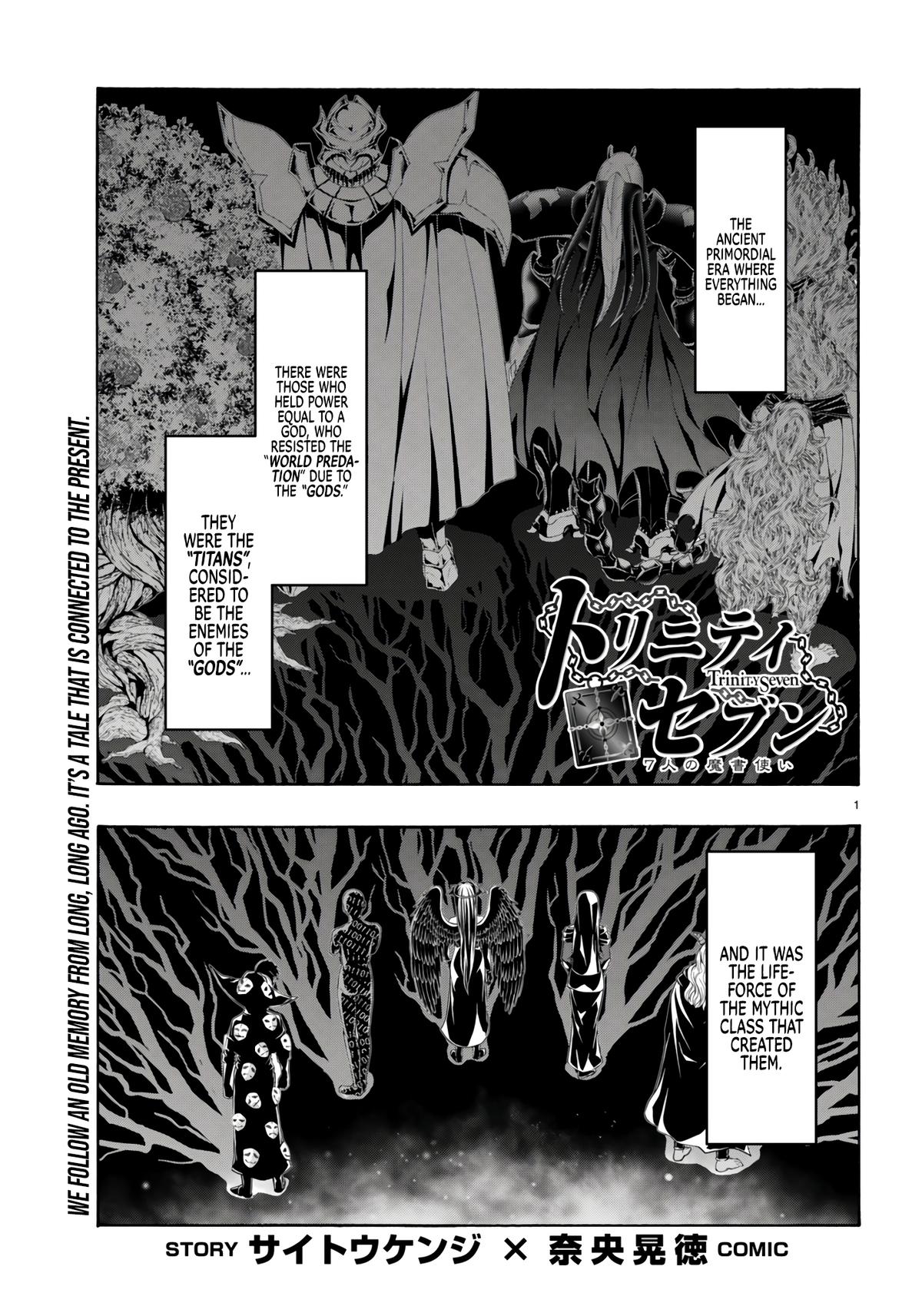 Trinity Seven: 7-Nin no Mahoutsukai Chap 153 - Next Chap 154
