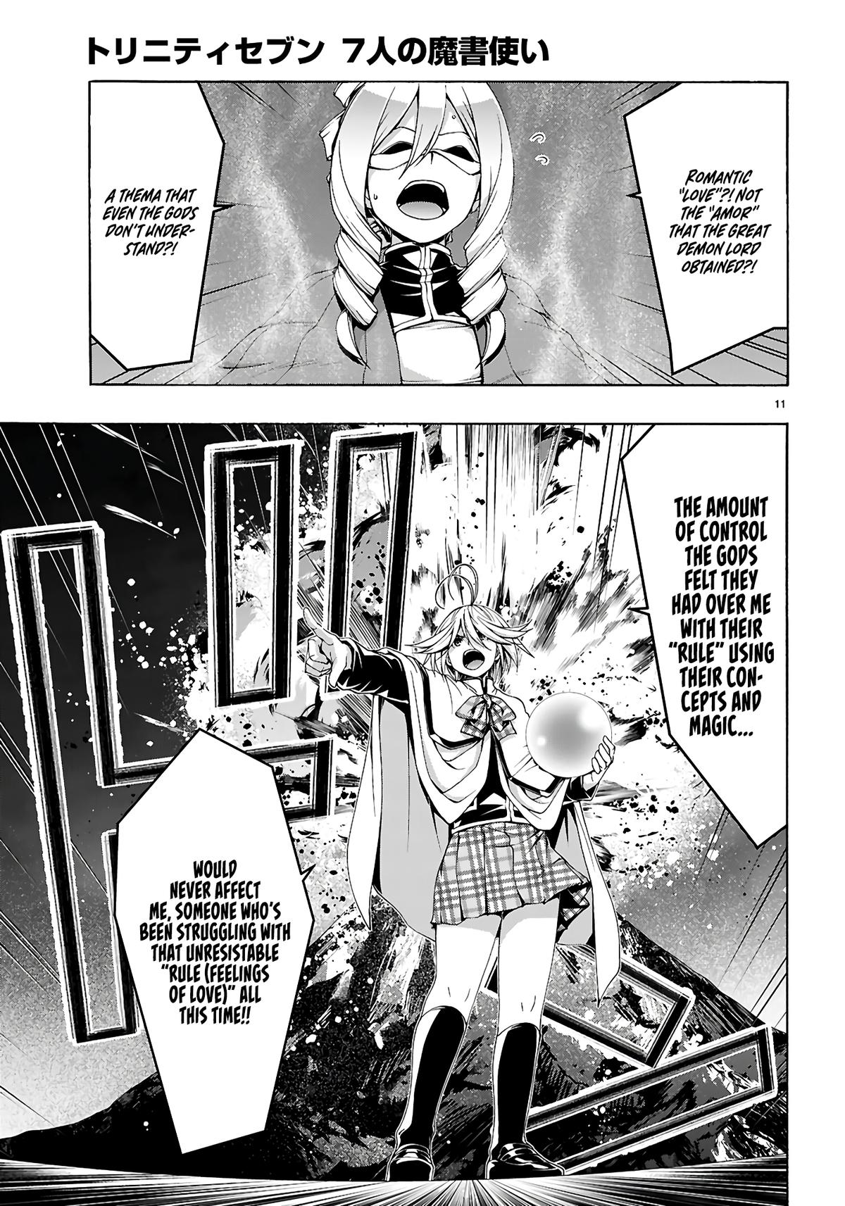 Trinity Seven: 7-Nin no Mahoutsukai Chap 160 - Next Chap 161