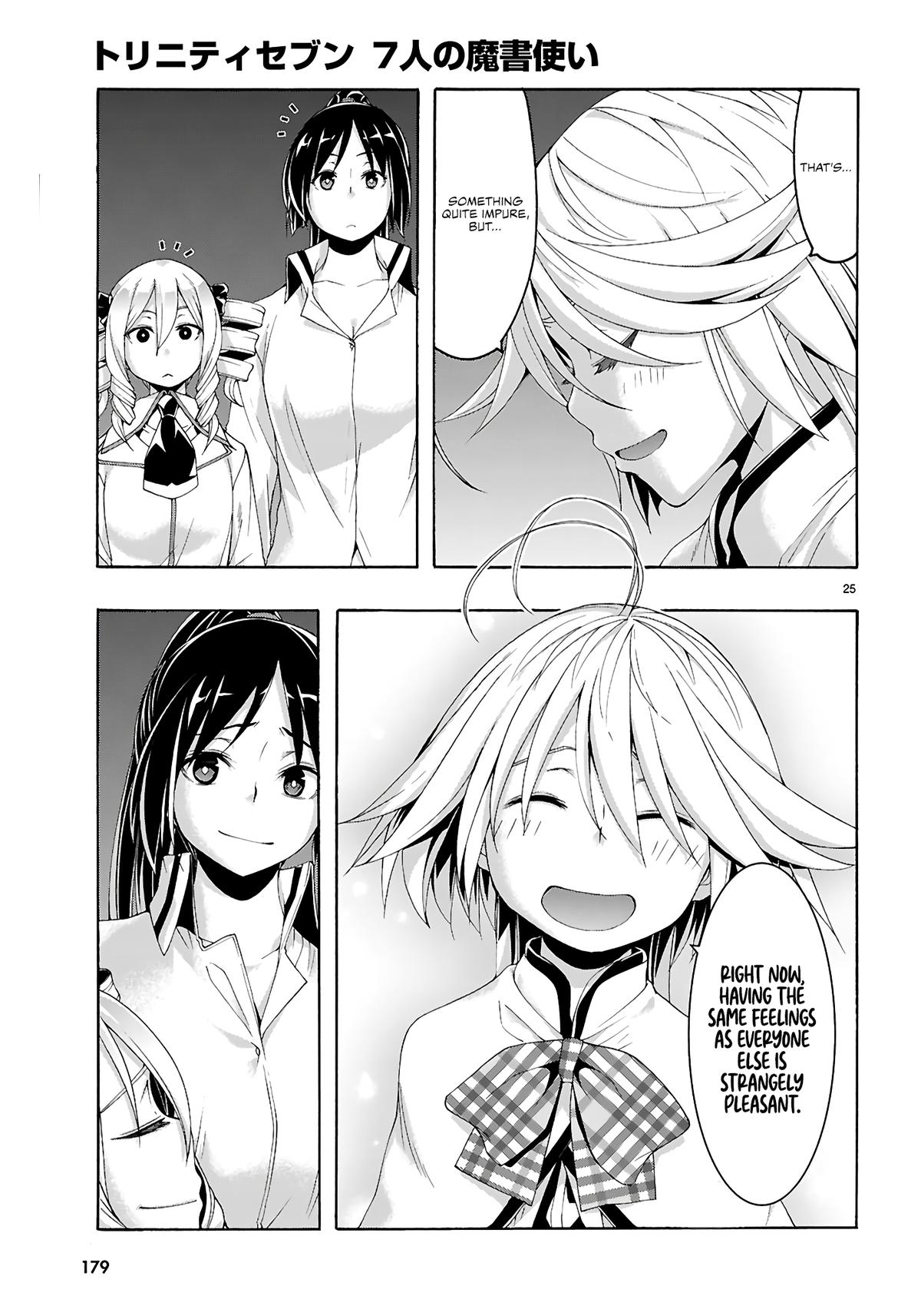Trinity Seven: 7-Nin no Mahoutsukai Chap 160 - Next Chap 161