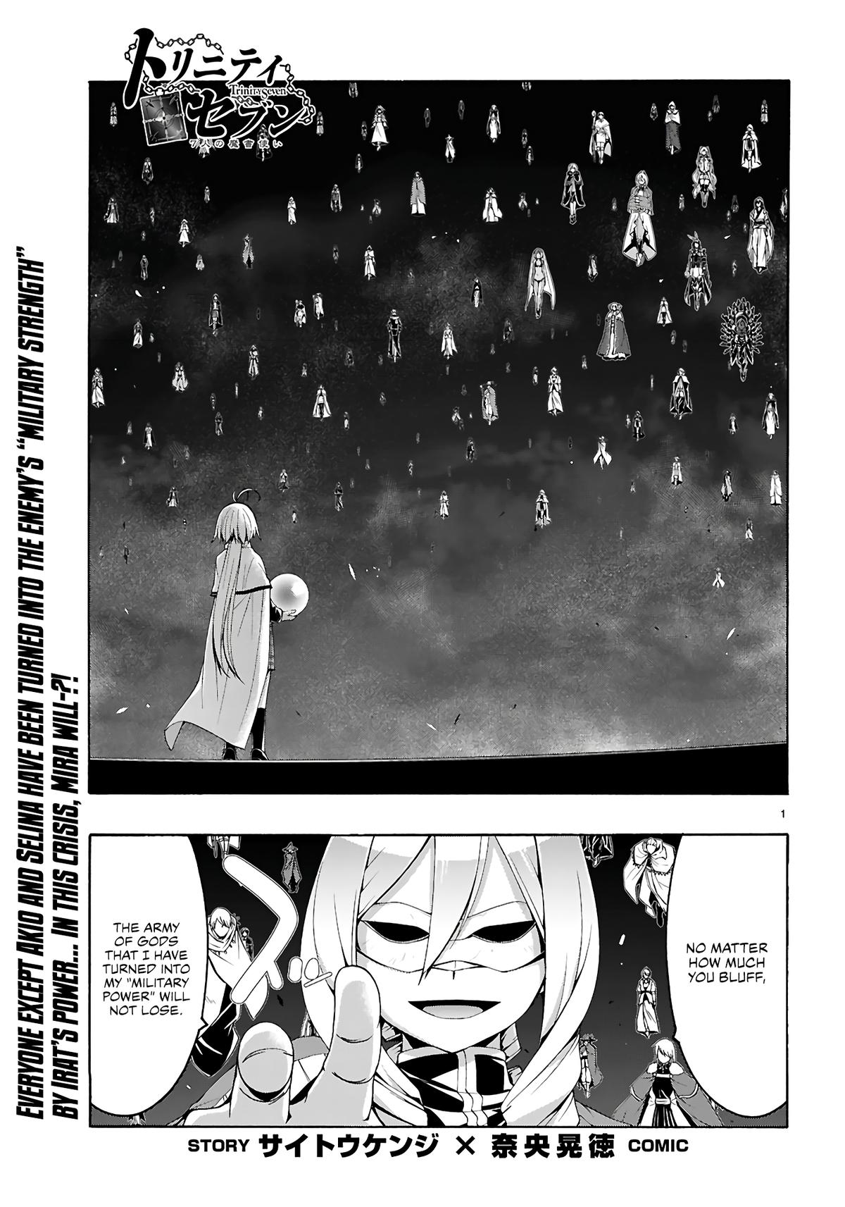 Trinity Seven: 7-Nin no Mahoutsukai Chap 160 - Next Chap 161