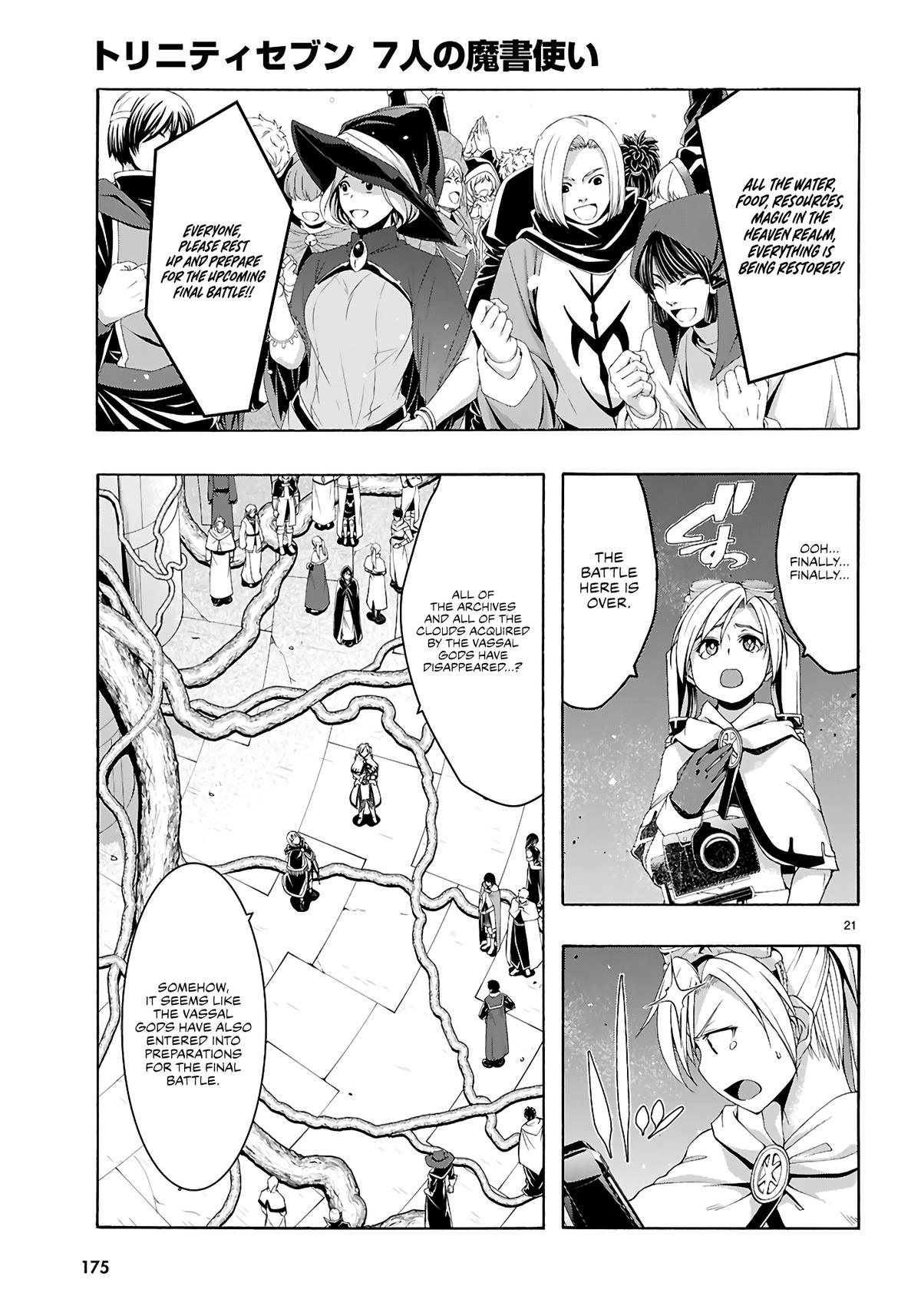 Trinity Seven: 7-Nin no Mahoutsukai Chap 160 - Next Chap 161