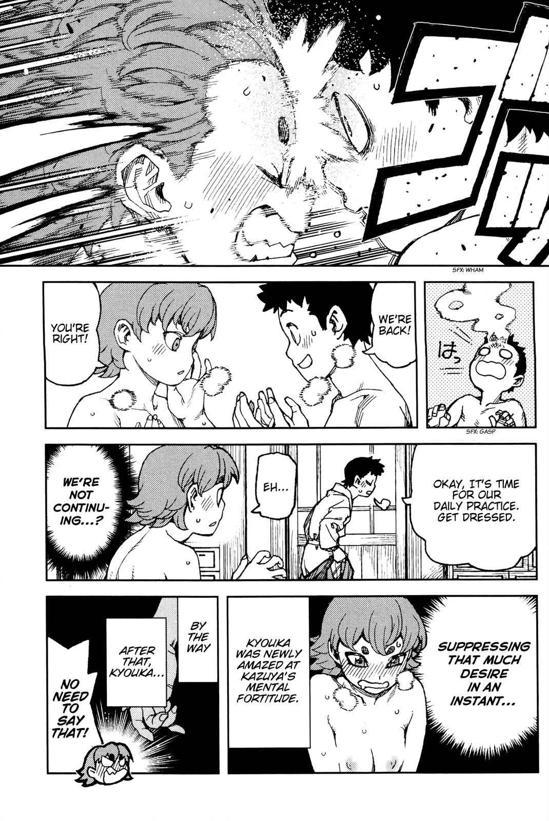 Tsugumomo Chap 91.5 - Next Chap 92.5