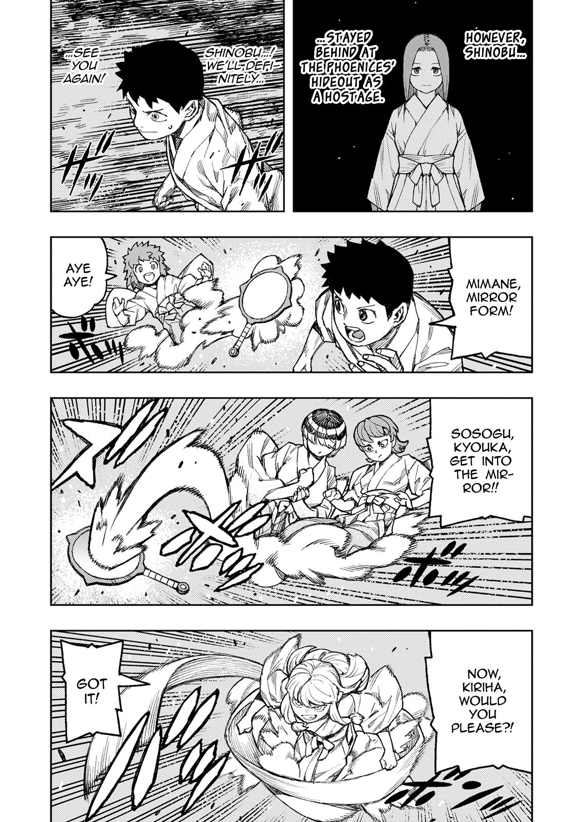 Tsugumomo Chap 144 - Next Chap 145