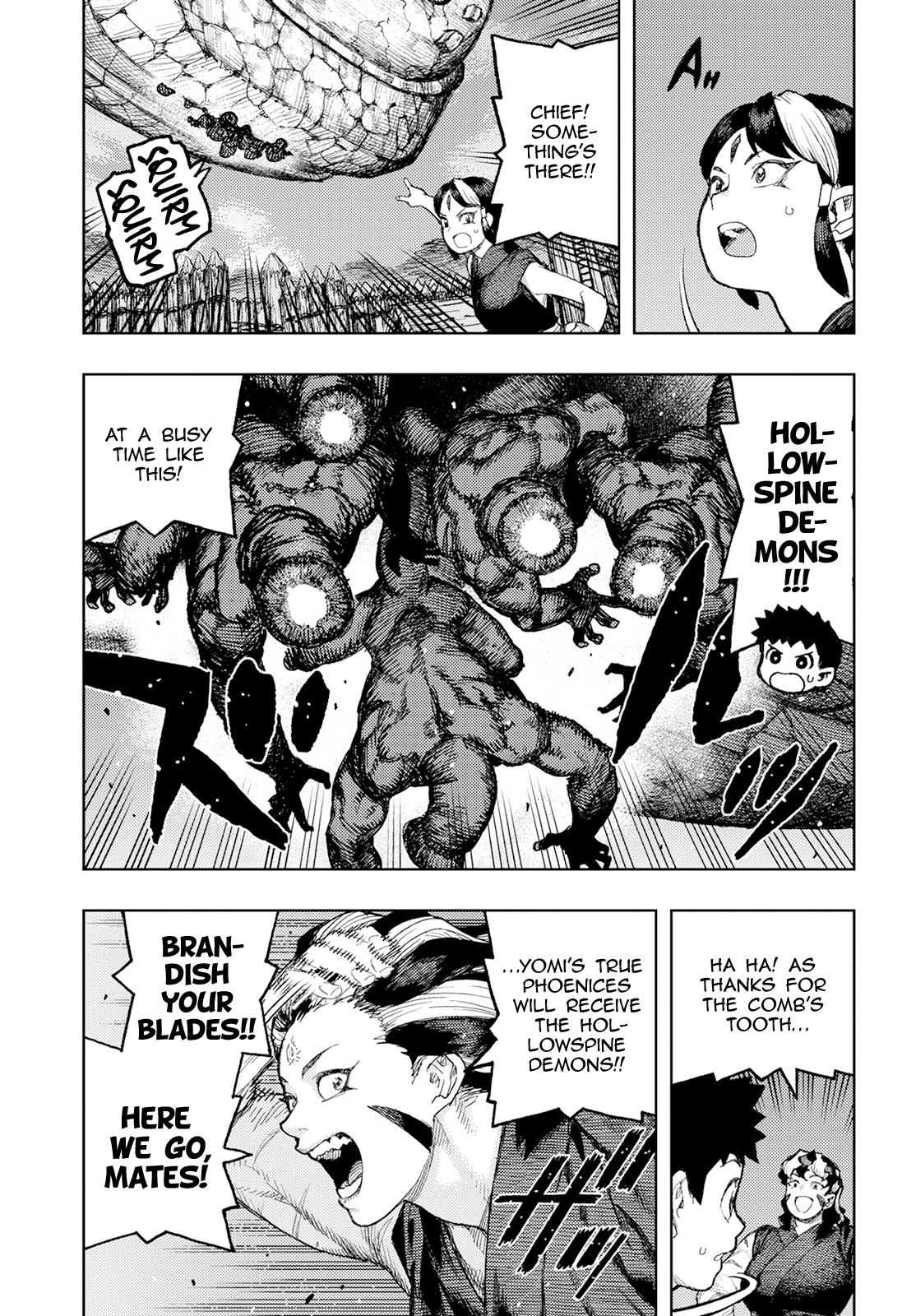 Tsugumomo Chap 158 - Next Chap 159