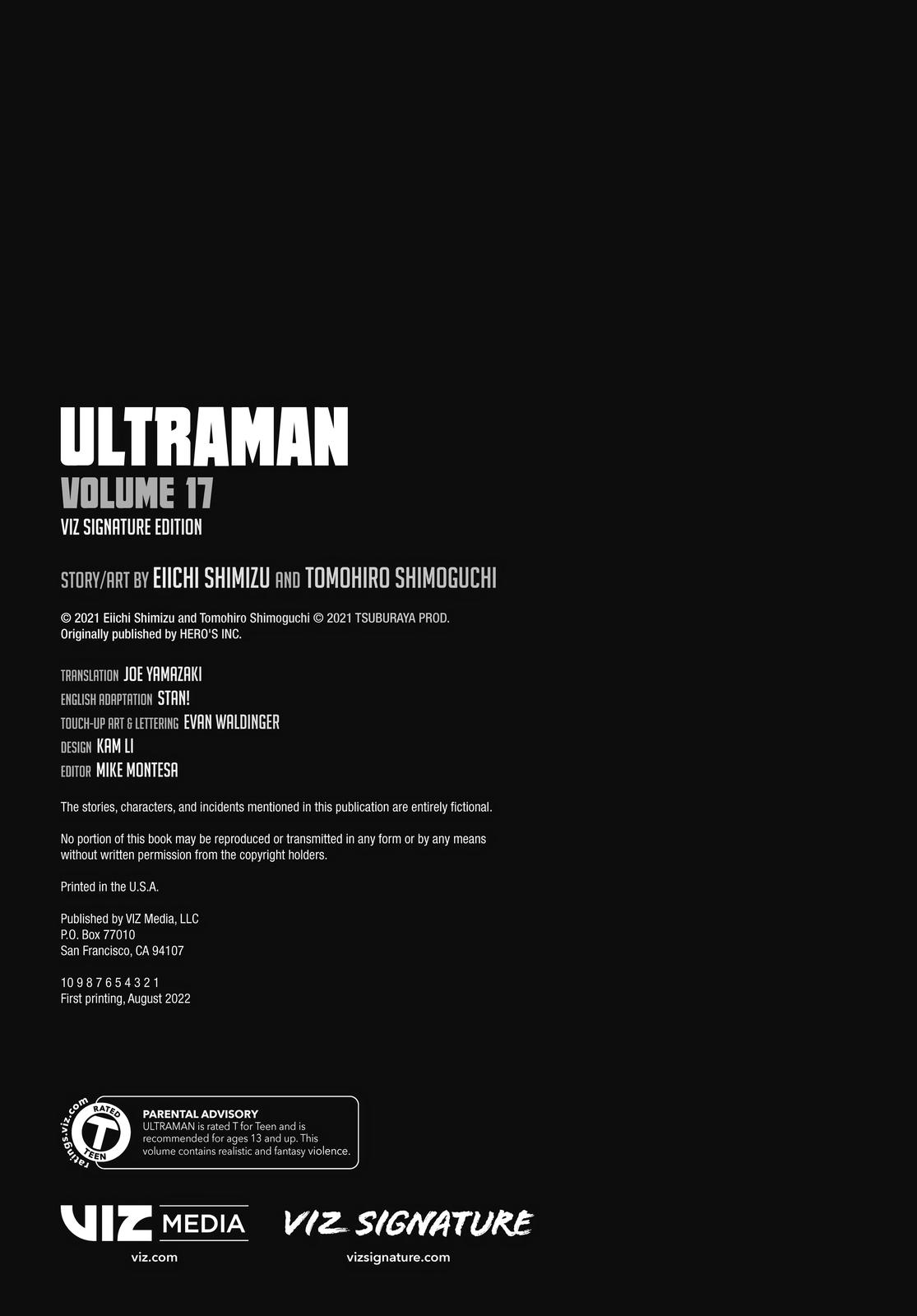 Ultraman Chap 108.5 - Next Chap 109.5