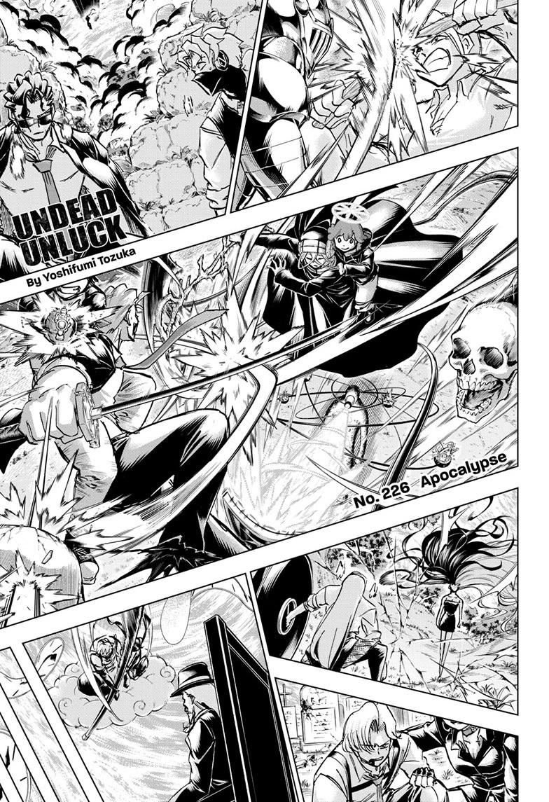 UNDEAD UNLUCK Chap 226 - Next Chap 227