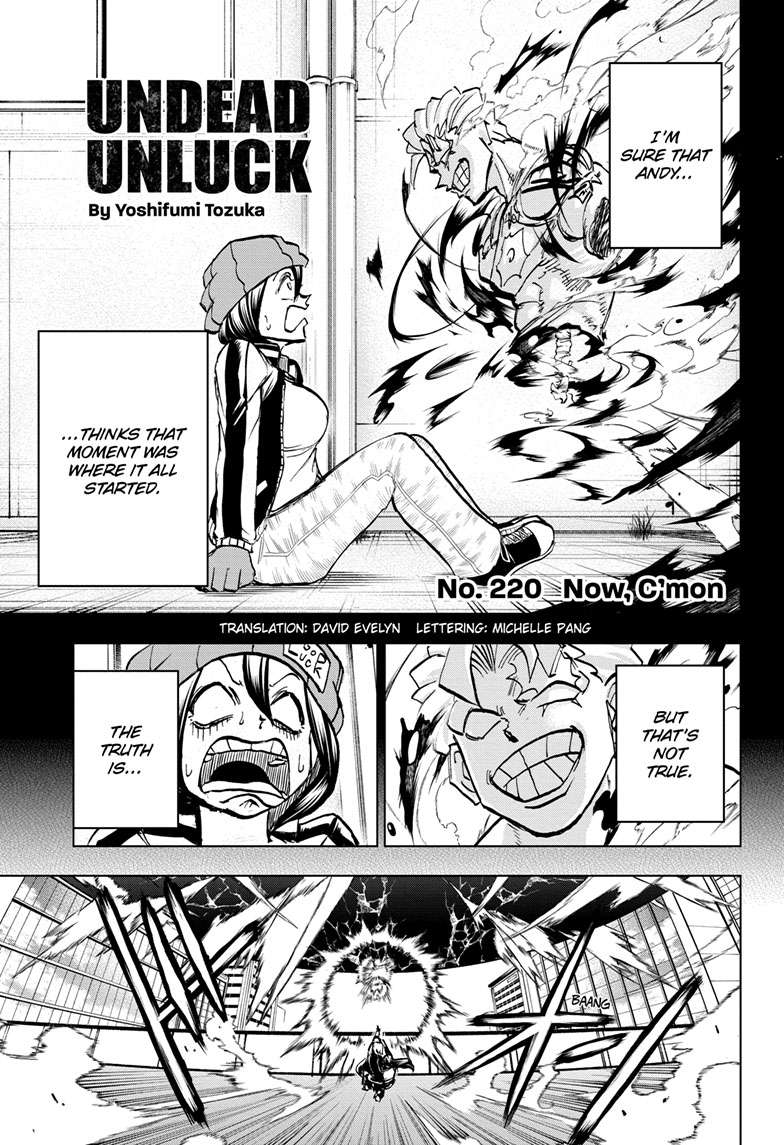 UNDEAD UNLUCK Chap 220 - Next Chap 221
