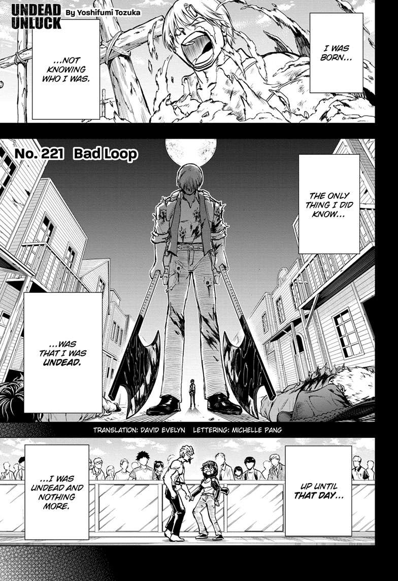 UNDEAD UNLUCK Chap 221 - Next Chap 222