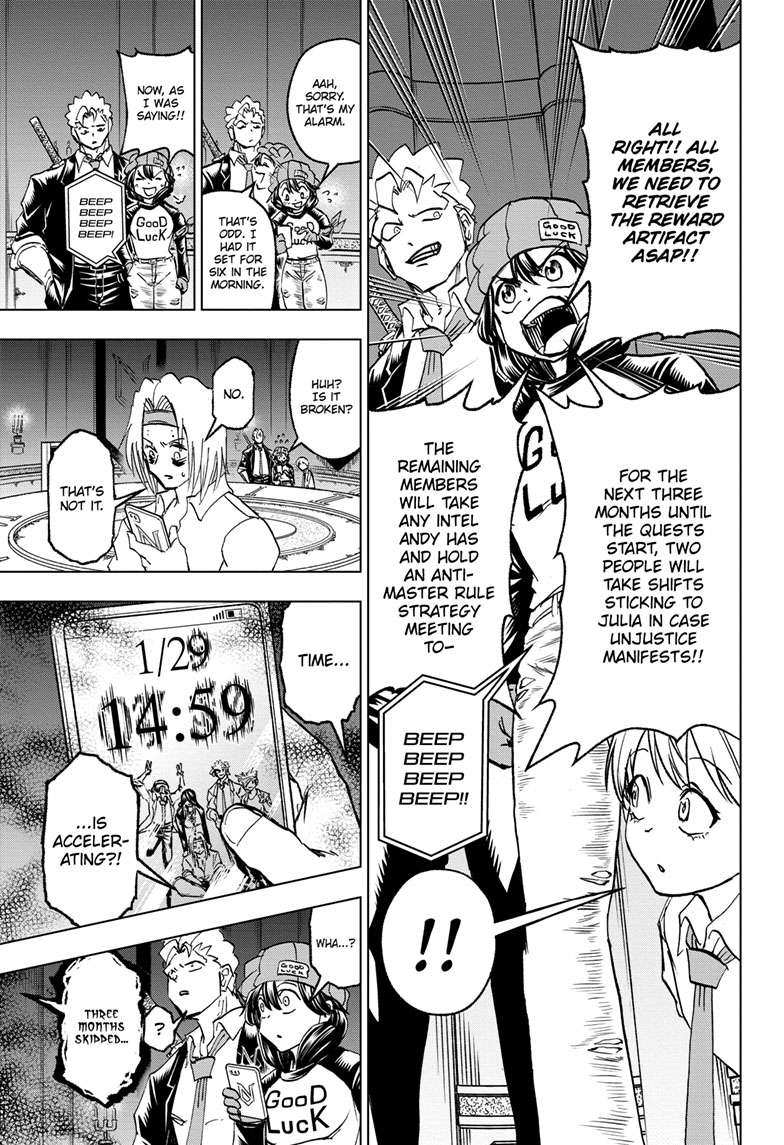 UNDEAD UNLUCK Chap 222 - Next Chap 223