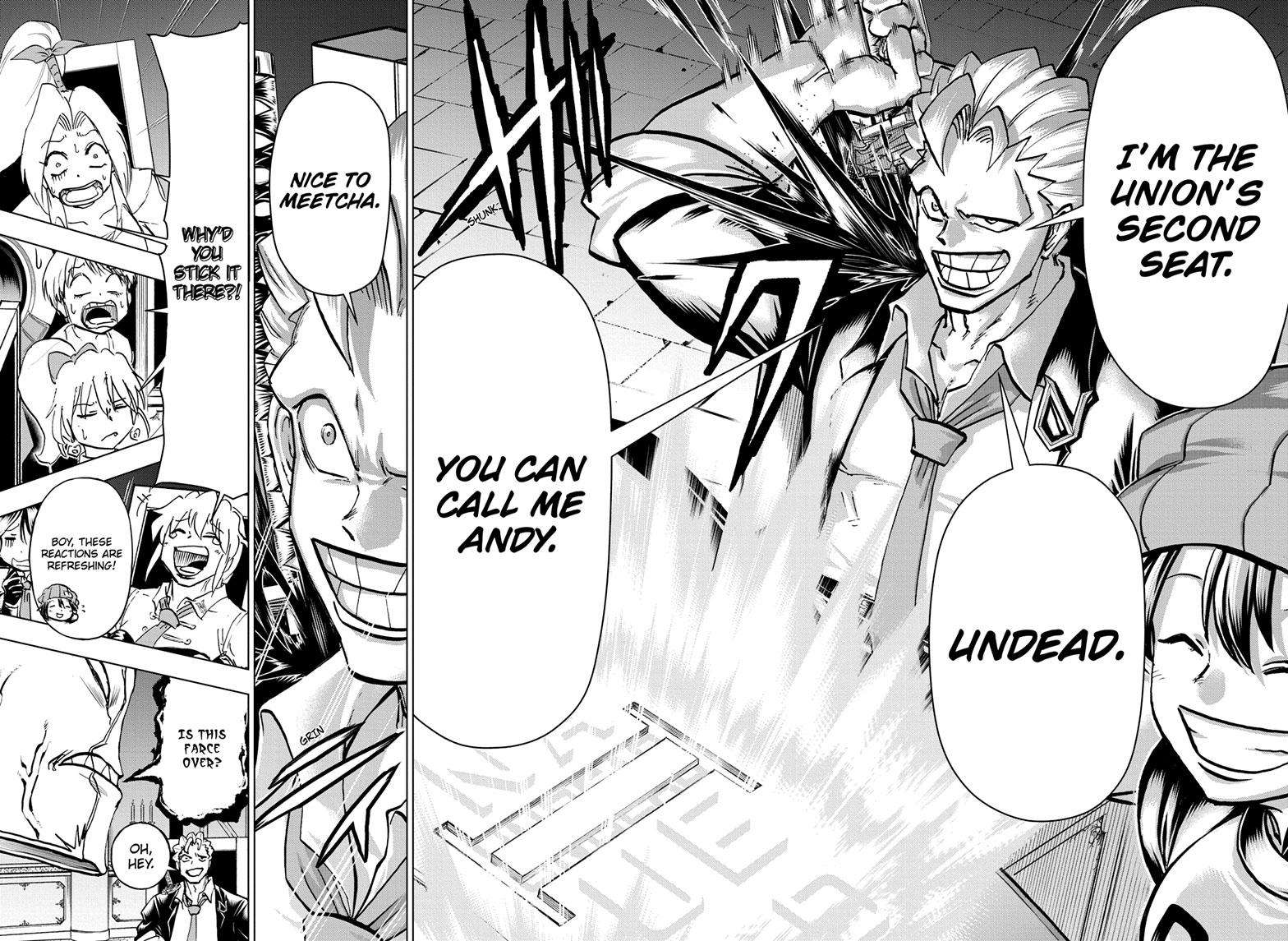 UNDEAD UNLUCK Chap 222 - Next Chap 223