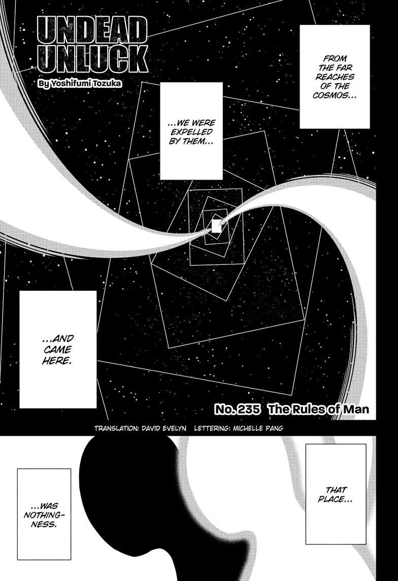 UNDEAD UNLUCK Chap 235 - Next Chap 236