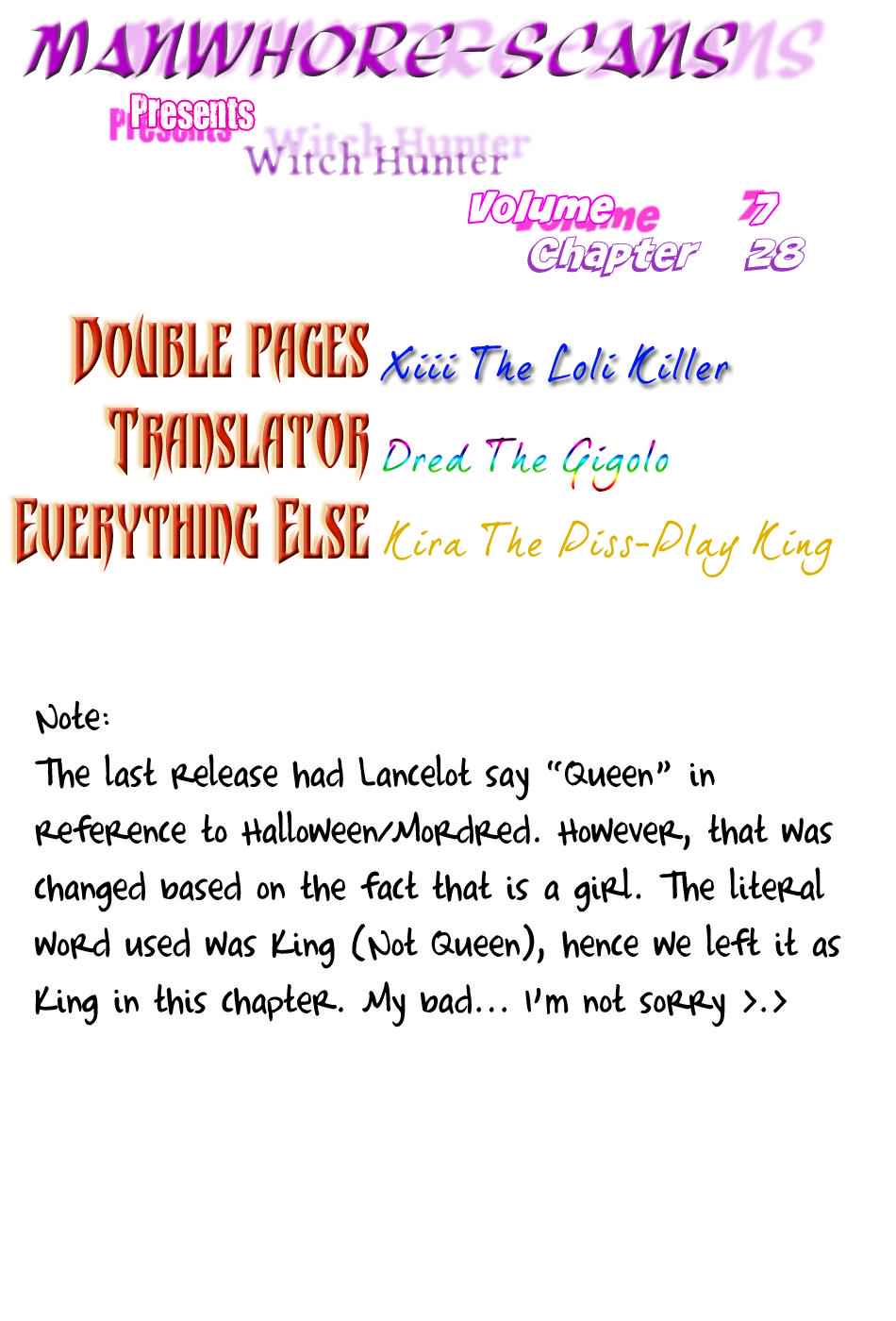 Witch Hunter Chap 28 - Next Chap 29