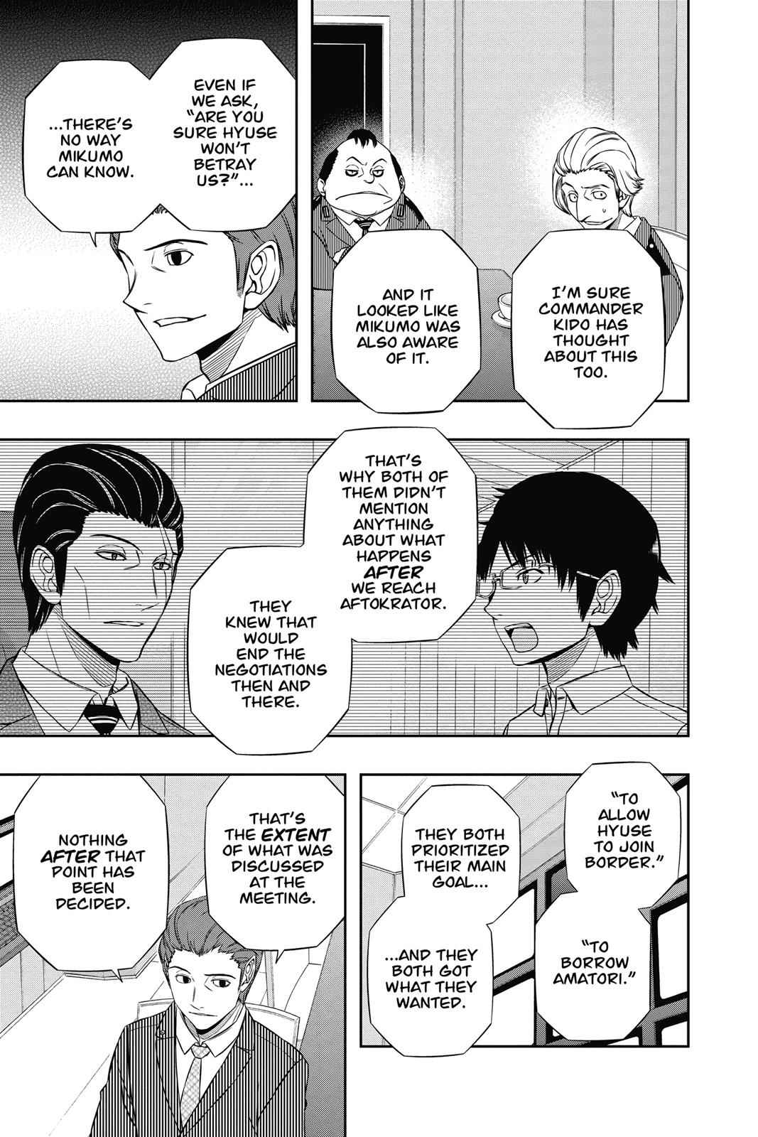 World Trigger Chap 151 - Next Chap 152