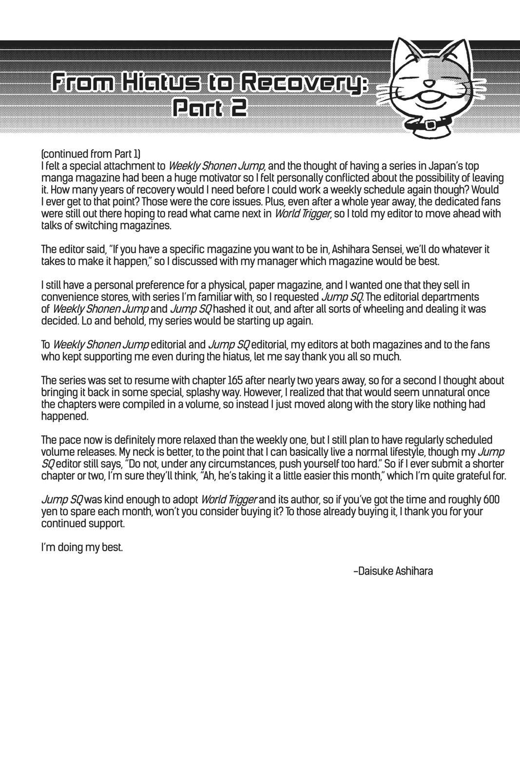 World Trigger Chap 168 - Next Chap 169