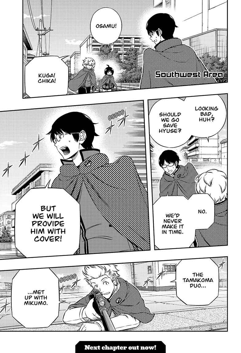 World Trigger Chap 186 - Next Chap 187