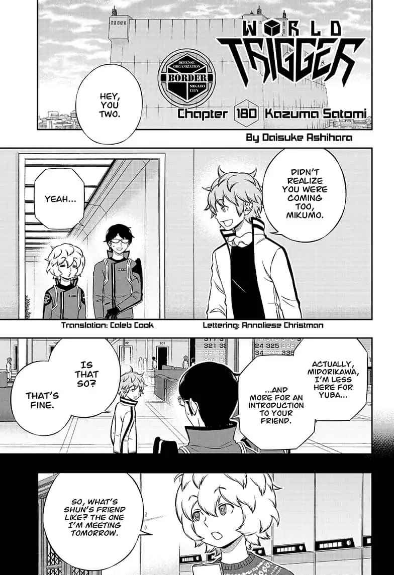 World Trigger Chap 180 - Next Chap 181
