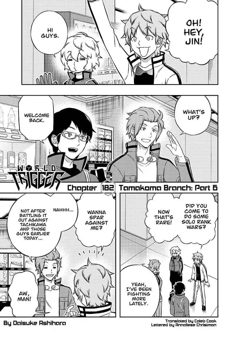 World Trigger Chap 182 - Next Chap 183