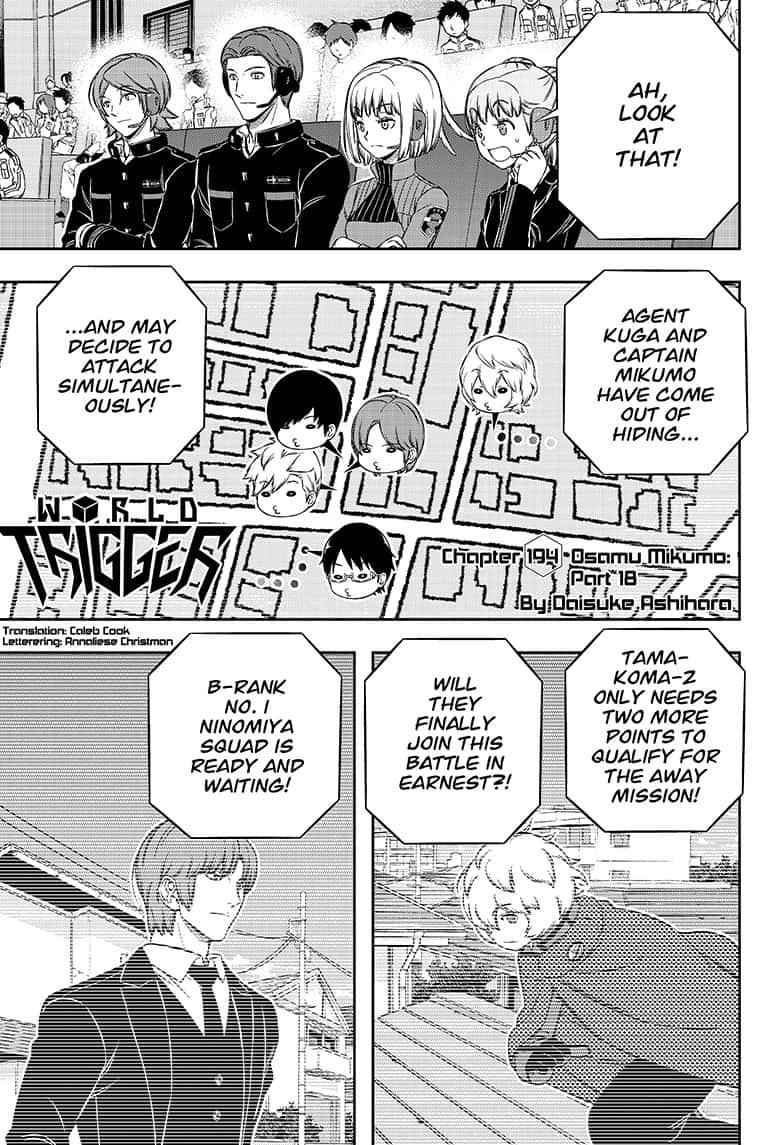 World Trigger Chap 194 - Next Chap 195