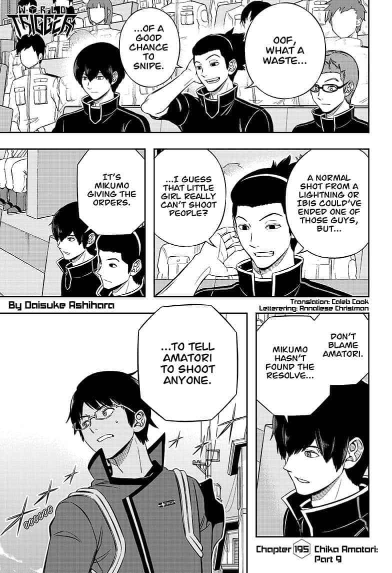 World Trigger Chap 195 - Next Chap 196
