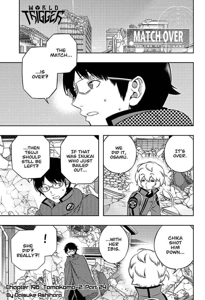 World Trigger Chap 196 - Next Chap 197