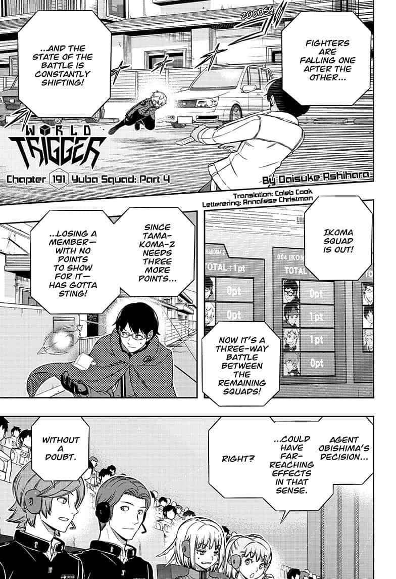 World Trigger Chap 191 - Next Chap 192
