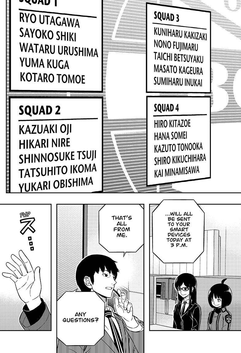 World Trigger Chap 205 - Next Chap 206
