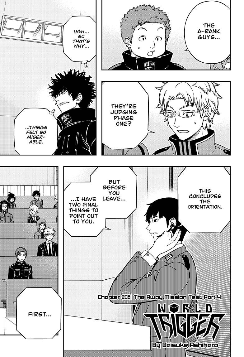 World Trigger Chap 206 - Next Chap 207