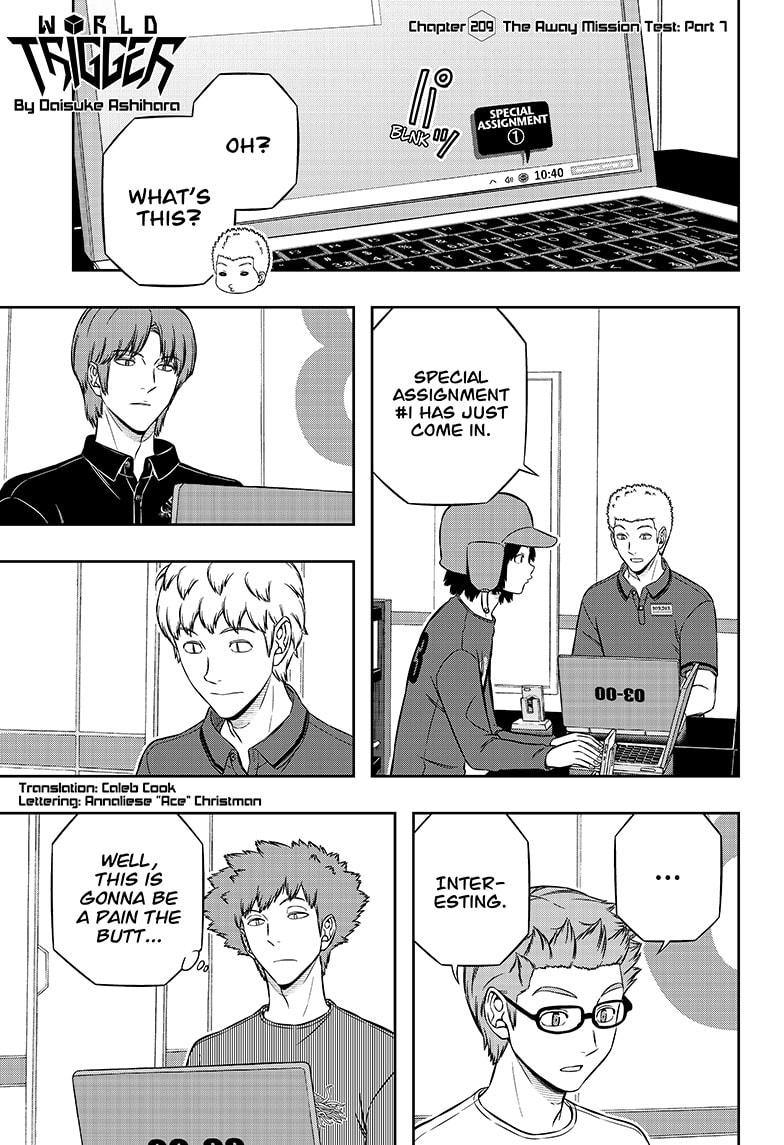 World Trigger Chap 209 - Next Chap 210