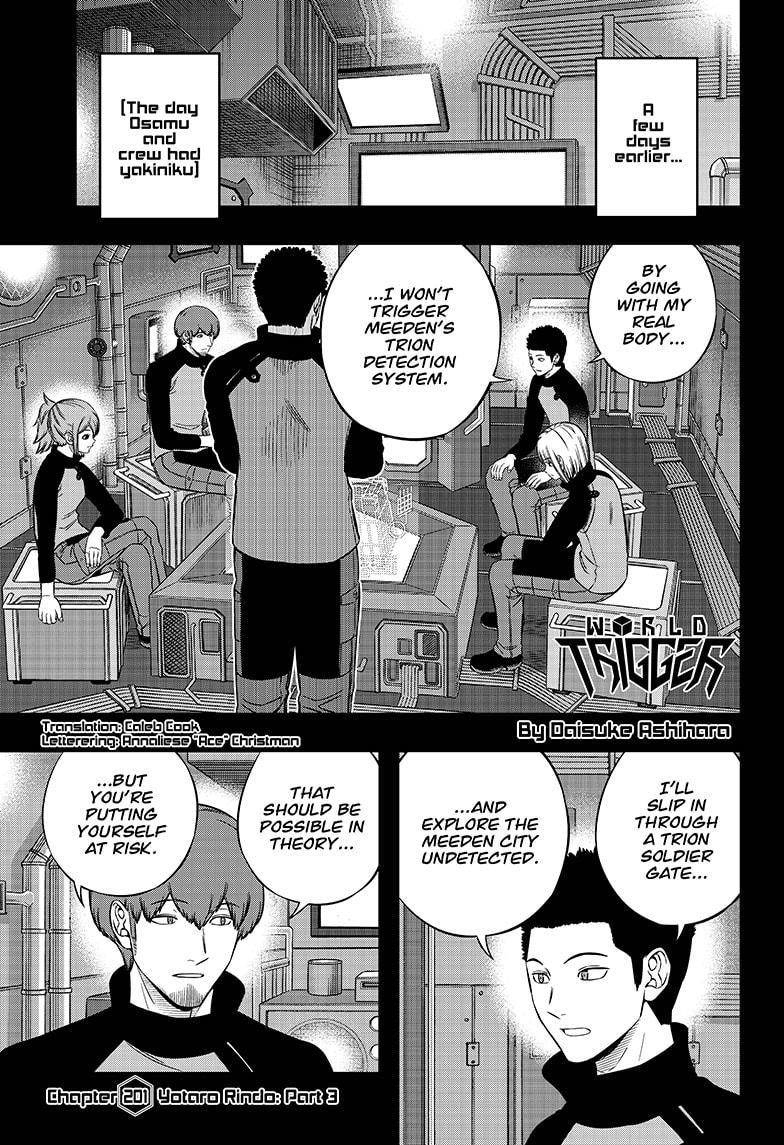 World Trigger Chap 201 - Next Chap 202