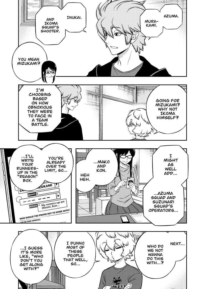 World Trigger Chap 203 - Next Chap 204