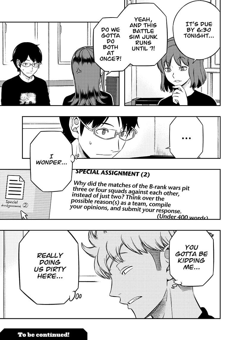 World Trigger Chap 217 - Next Chap 218