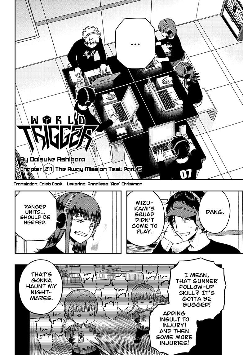 World Trigger Chap 217 - Next Chap 218