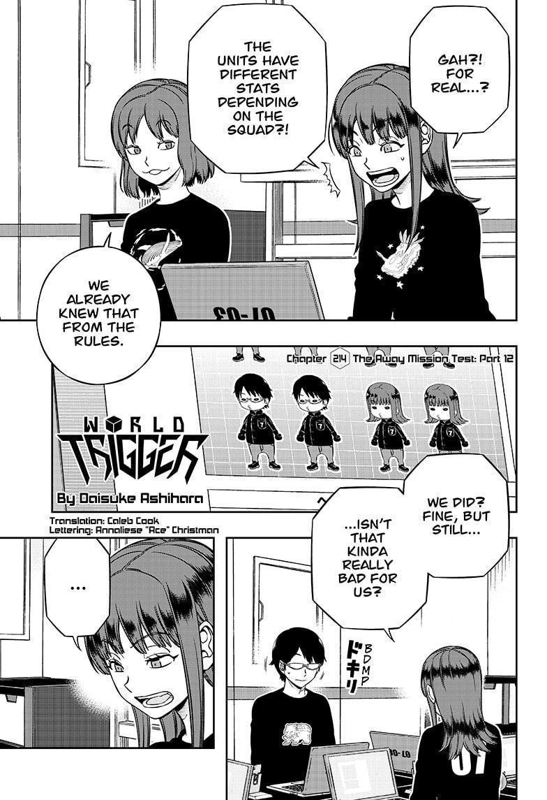 World Trigger Chap 214 - Next Chap 215