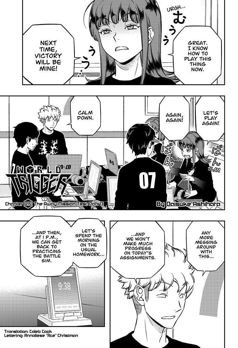 World Trigger Chap 215 - Next Chap 216