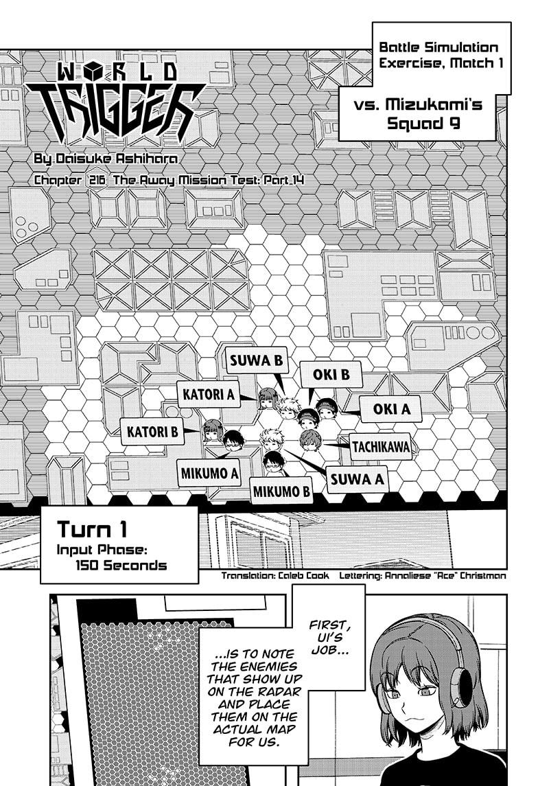 World Trigger Chap 216 - Next Chap 217