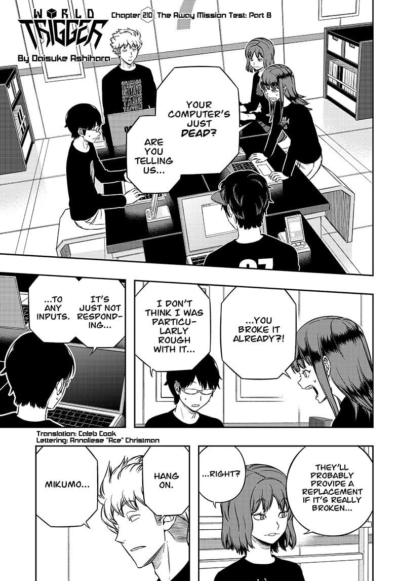 World Trigger Chap 210 - Next Chap 211