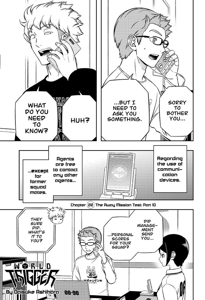 World Trigger Chap 212 - Next Chap 213