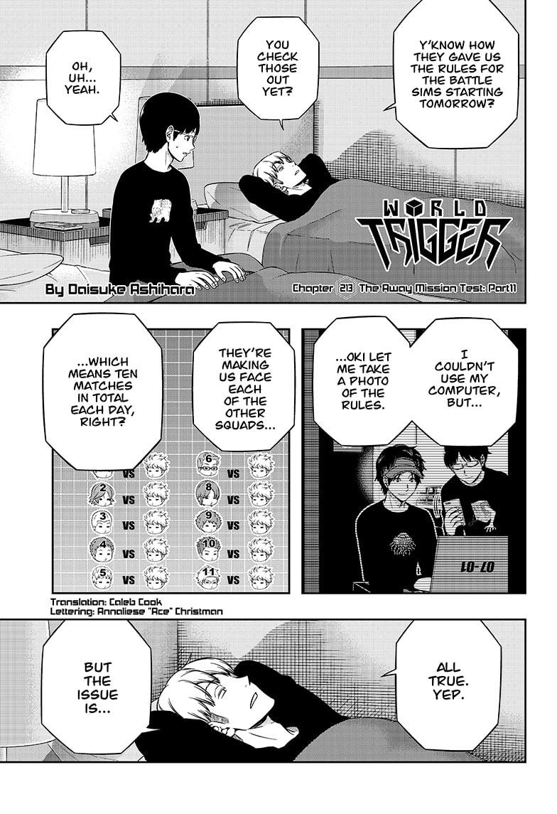 World Trigger Chap 213 - Next Chap 214
