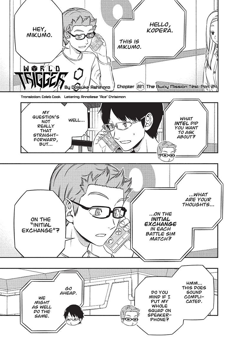 World Trigger Chap 227 - Next Chap 228