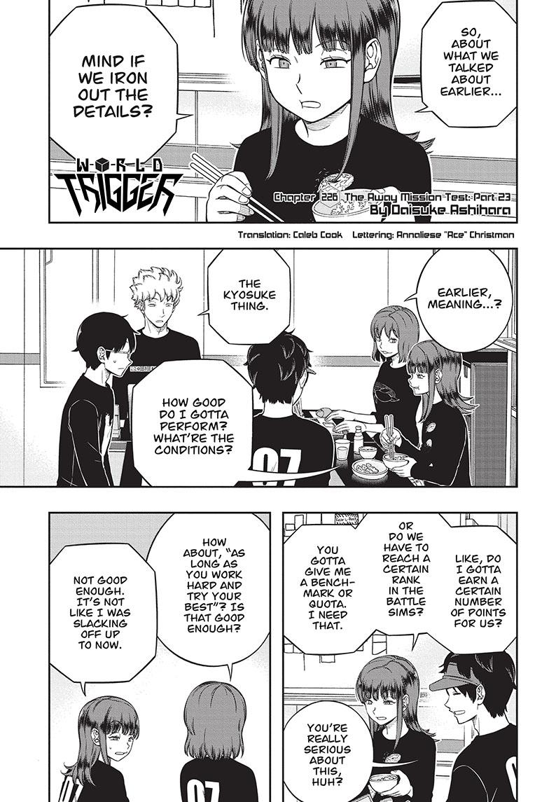 World Trigger Chap 226 - Next Chap 227