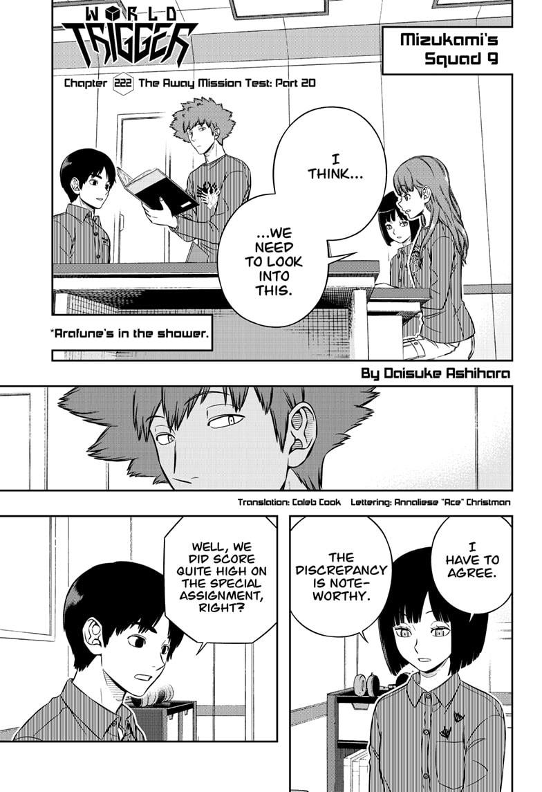 World Trigger Chap 222 - Next Chap 223